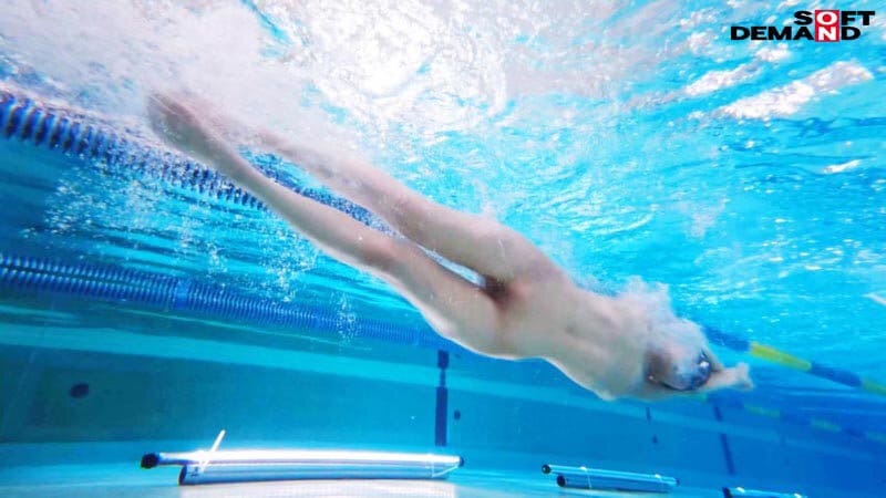バタフライ100メートル全国3位 全裸水泳 水泳選手葛西いつきAVデビュー